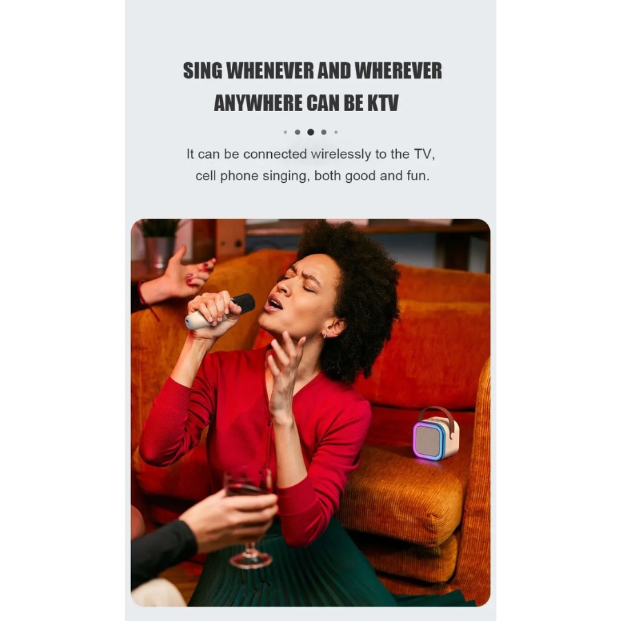 Miniatura 2 de Kit K12 Parlante Y Micrófono Karaoke